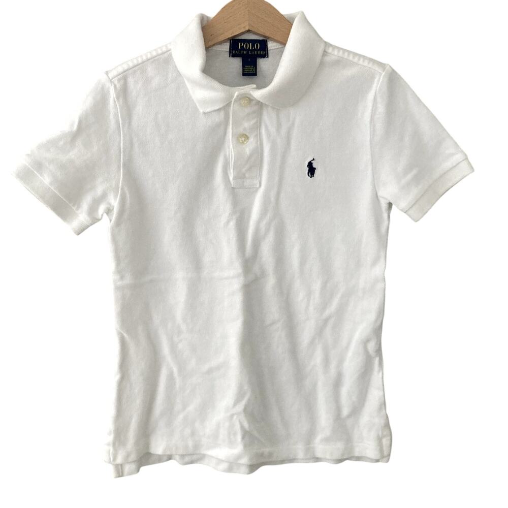 Polo Ralph Lauren Pique Polo - White - 7 #3